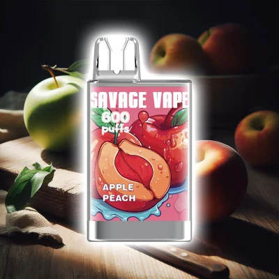 Fast Delivery Factory Price Newest Savage Crystal 600 Disposable Vape 600 Puff 2ml E-Liquid Prefilled 0% 2% 3% 5% Nicotine with Battery Wholesale I Vape