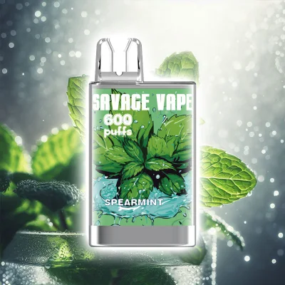 Fast Delivery Factory Price Newest Savage Crystal 600 Disposable Vape 600 Puff 2ml E-Liquid Prefilled 0% 2% 3% 5% Nicotine with Battery Wholesale I Vape