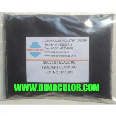  Metal Complex Solvent Dyes Solvent Black Rb Solvent Black 34 Ink Dyes Wood Coating Dyes
