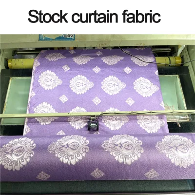  New Product Country Style Yarn Dyed Jacquard Seamless Patchwork Curtains