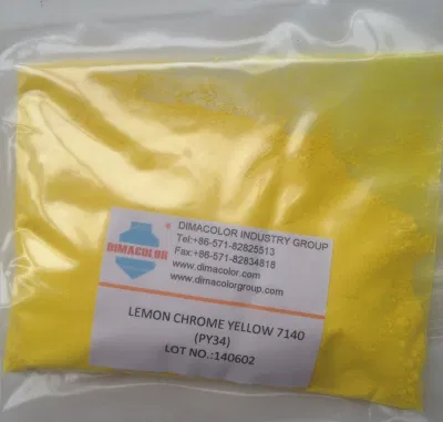 Paint Coating Encapsulated Lemon Chrome Yellow 7270 (PY34, 1706)