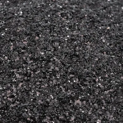  Sparkle Mirror Silver Double-Side Sequins Aluminium Pigment Glitter Powder