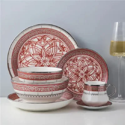 Manufacturer Wholesale Color Powder Inorganic Porcelain Design Drinkware Flower Decal Umber Pigment