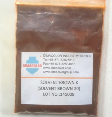  Solvent Brown 20 (Solvent Brown K) Fat Oil Plastic Wax Dyes