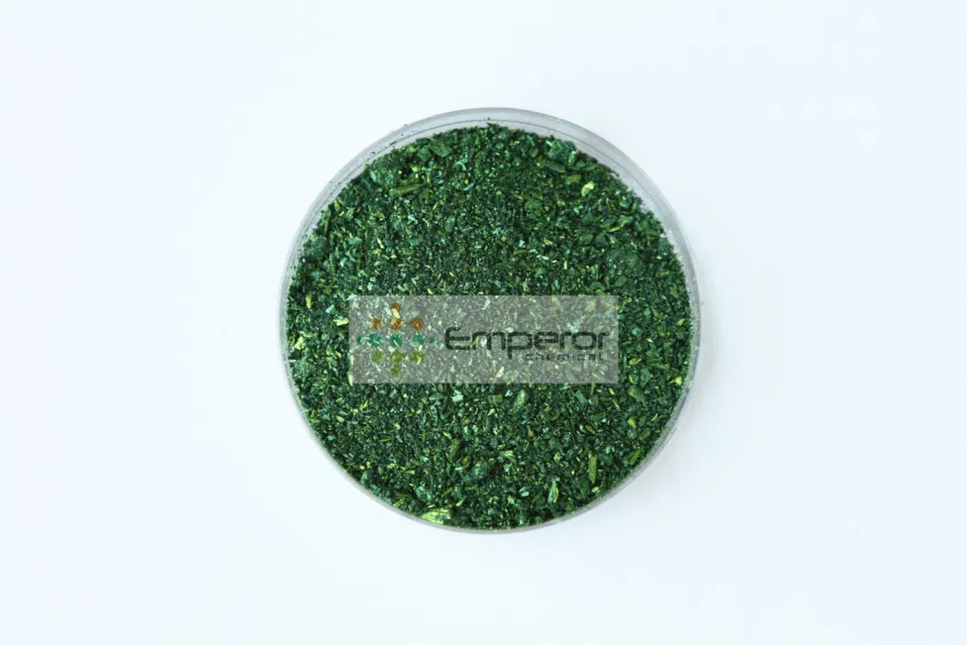 Basic Green 4 Dark Green Crystal with Metallic Luster
