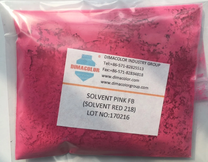 Solvent Red Fb Solvent Dyes Red 218 for Wood Coating Ink Leather