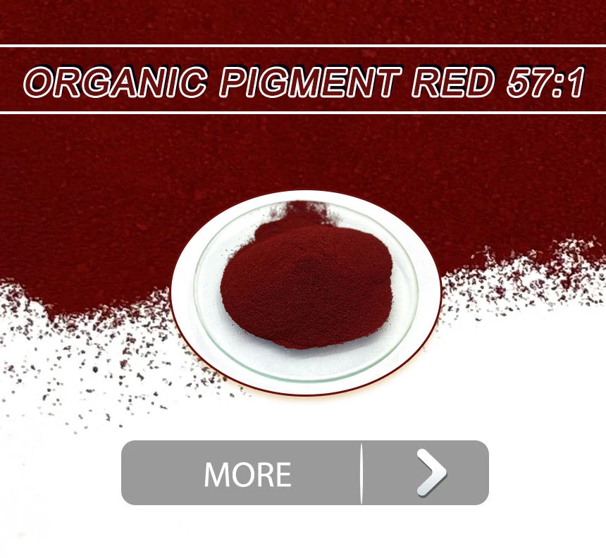 Organic Pigment Red 57: 1 Pr57: 1 for Solventbase Ink Plastic Industry