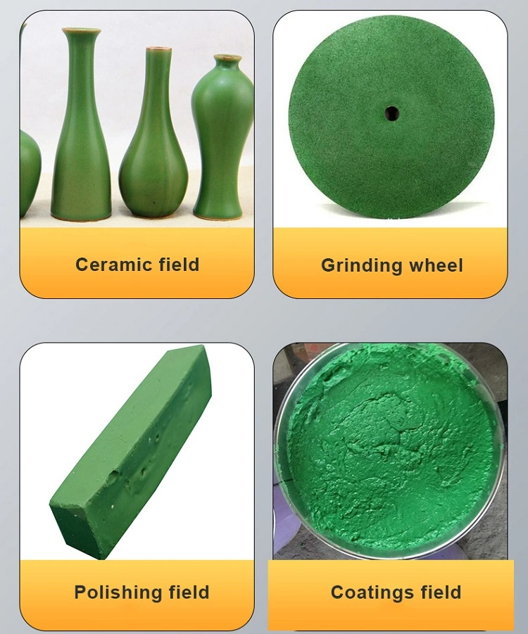 Pigment Green Cr2o3 Chrome Oxide Green for Coating/Ceramics