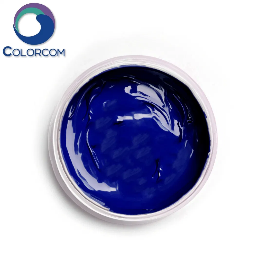 Pigment Paste Blue 8409 Waterborne High Fast Color Paste Liquid Pigment Blue 15: 0