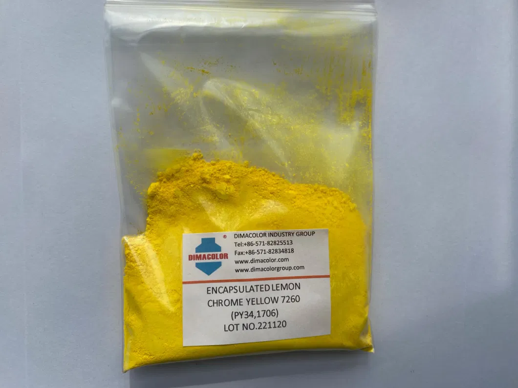 Pigment Lemon Chrome Yellow 740 (PY34, 1706) for Paint, Coating, Ink