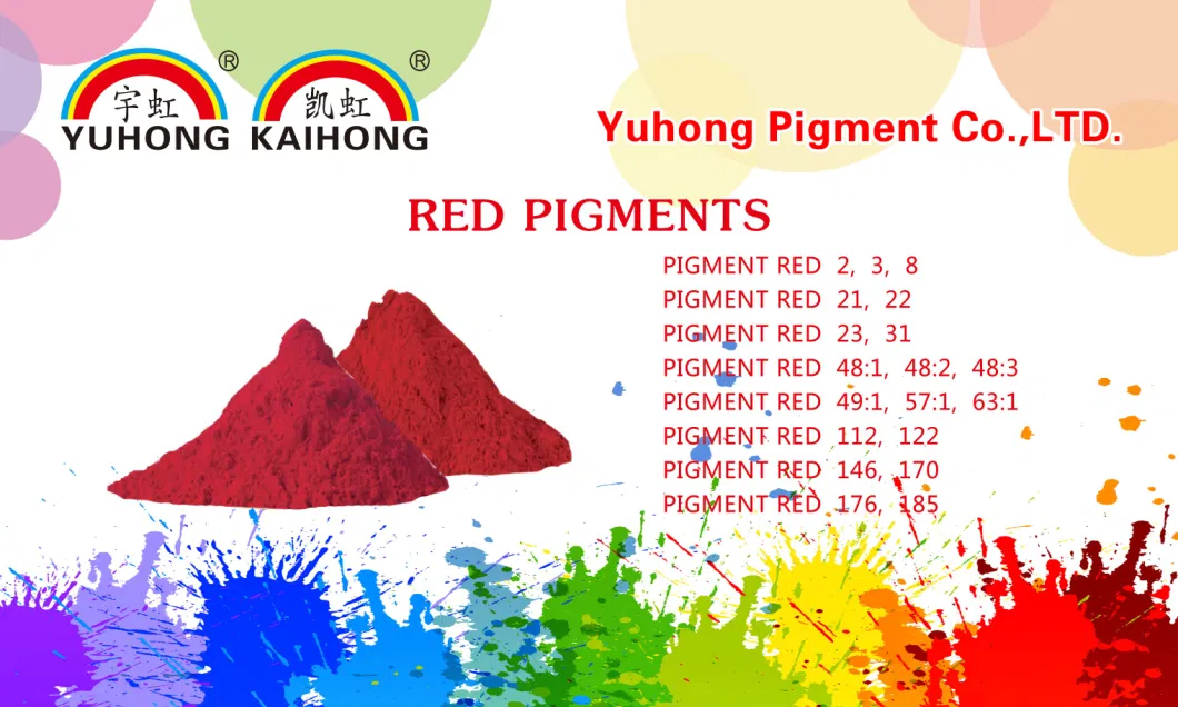 Low Viscosity Organic Pigment Red 112 for Textile and Water-Based Ink