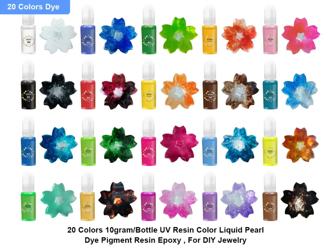 Epoxy Resin Pigment UV Resin Coloring Dye Colorant Resin Pigment DIY Handmade Crafts