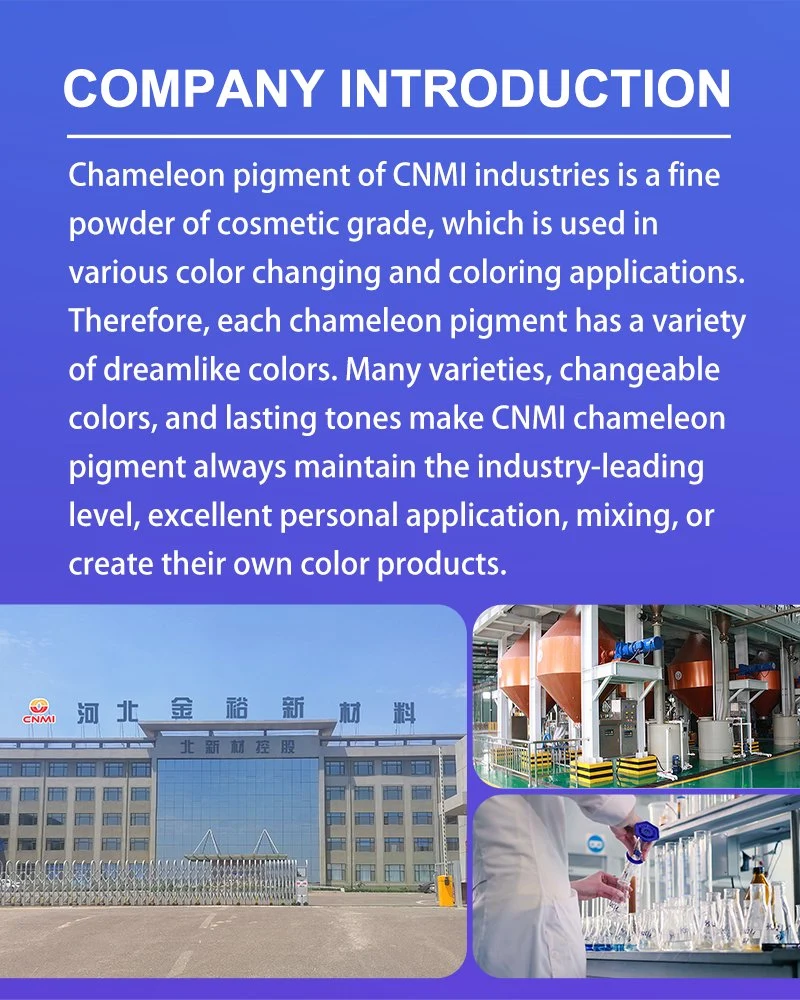 CNMI Chameleon Powder Pigment Color Shifting Mica Powder Chameleon Pigment for Nails Art Makeup Paints Crafts Candle Making Dye Slime Metallic