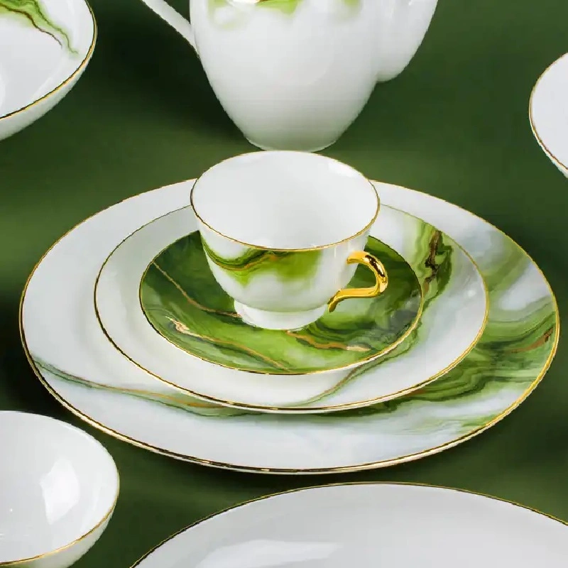 830 Celsius Porcelain Floral Design Decal Color Powder Emerald Green Pigment