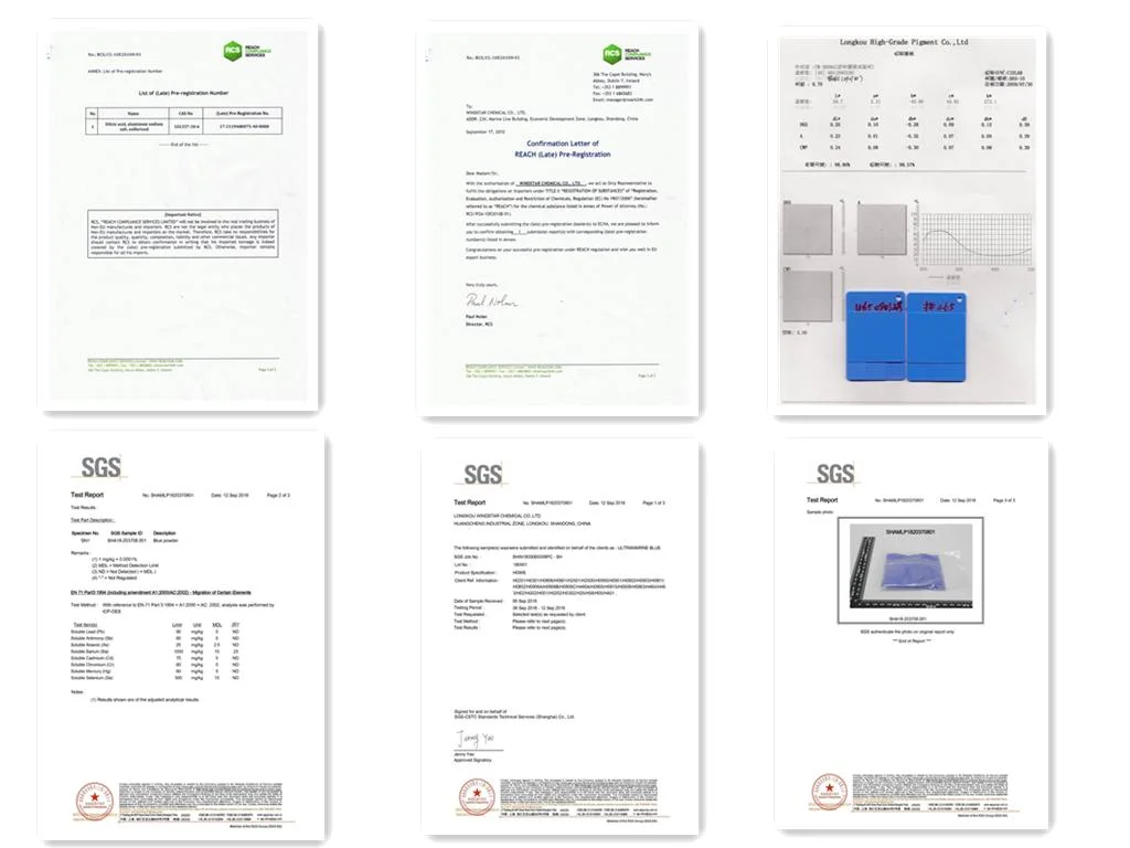 China Factory Ultramarine Blue for Masterbatch Coating Ink