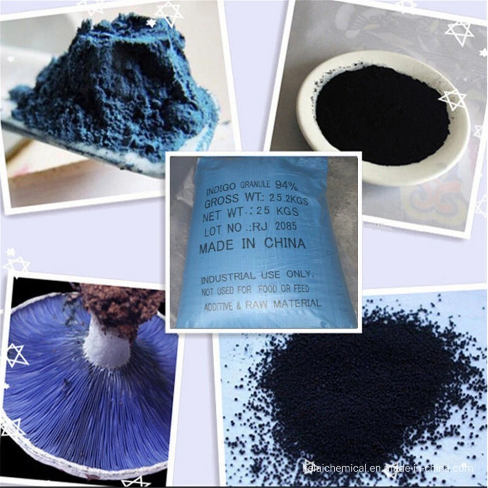 Vat Dyes Indigo Blue 94% for Denim Jeans Fabric