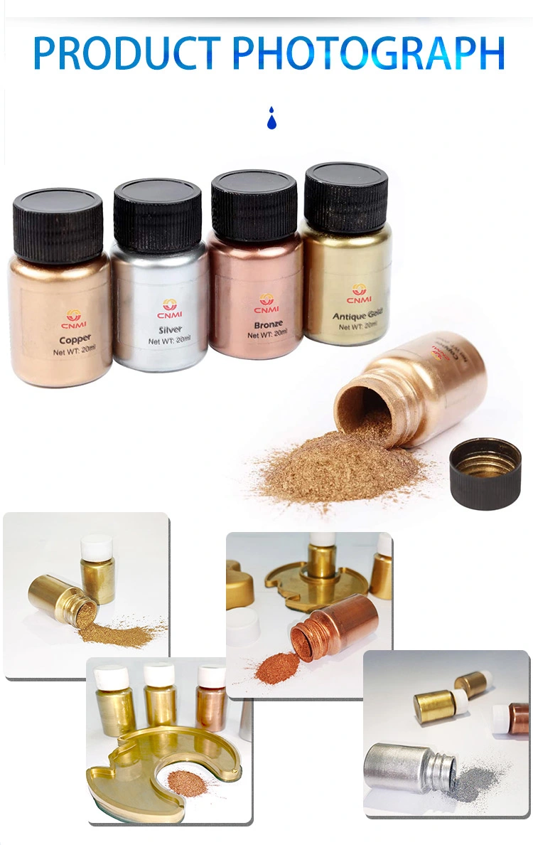 Metallic epoxy pigments iron oxide black powder