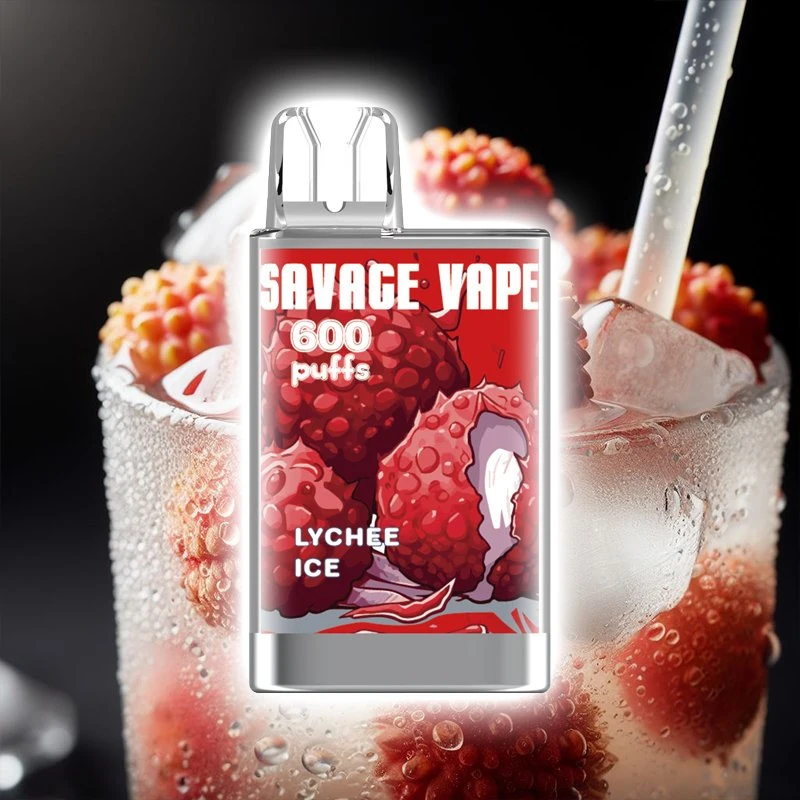 Fast Delivery Factory Price Newest Savage Crystal 600 Disposable Vape 600 Puff 2ml E-Liquid Prefilled 0% 2% 3% 5% Nicotine with Battery Wholesale I Vape