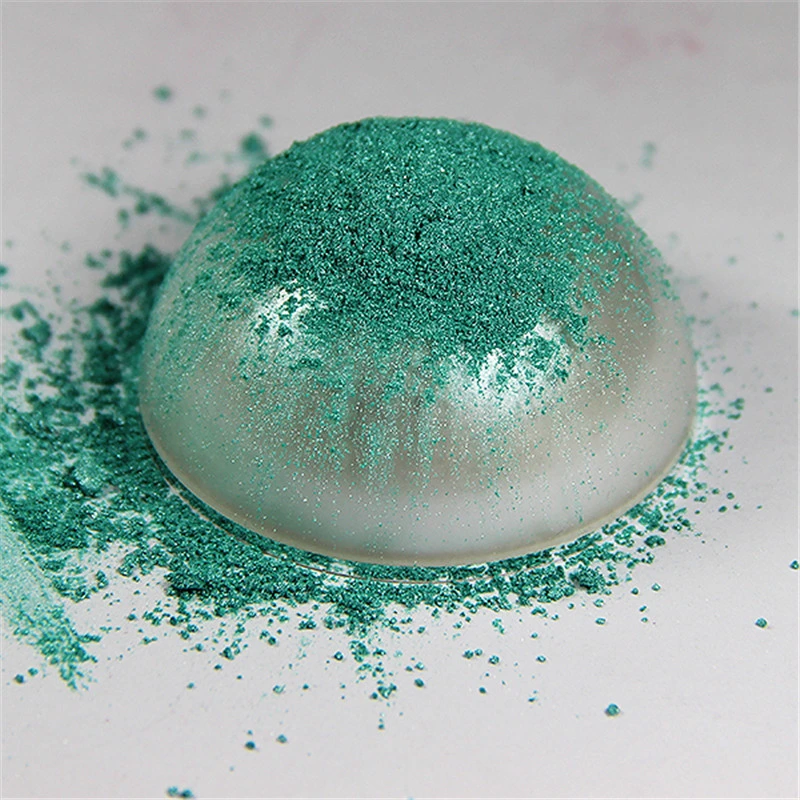 Bulk High Quality Green Color Cosmetic Pearl Pigment for Eye Body