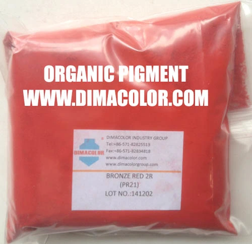 Pigment Red 21 Bronze Red 2r (PR21) for Paint Coating