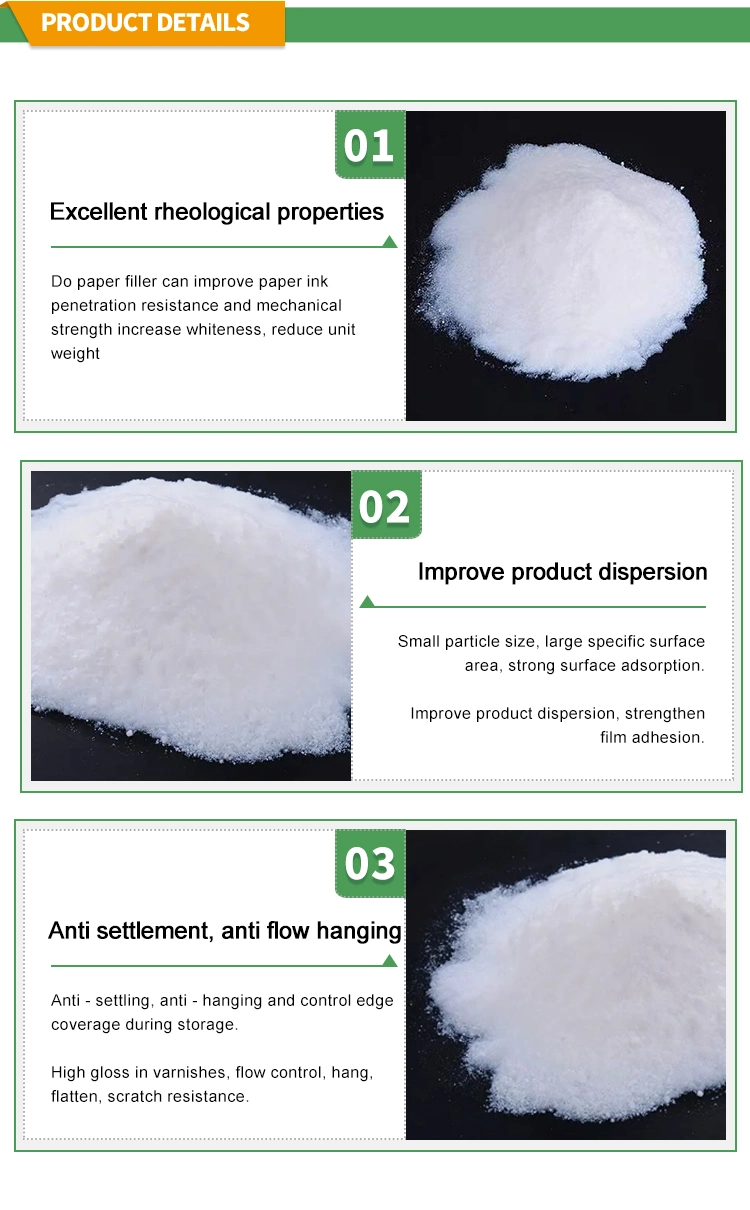 Food Grade 99.9% High Purity High Quality White Carbon Black Used for Toothpaste Grade Silica Calcium Oxide CAS 10279-57-9