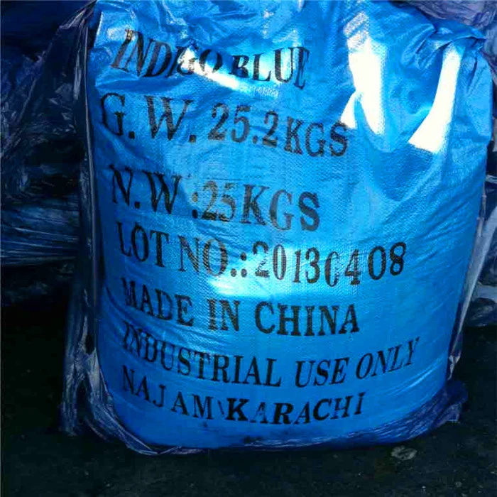 Vat Dyes Indigo Blue 94% for Denim Jeans Fabric