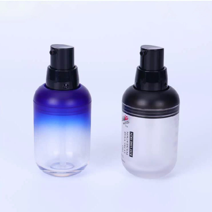 Manufacturer Luxury Acrylic Liquid Lotion Face Cream Jar 30ml Combination Set Lotion Pump Serum Bb Bottle for Cosmetic Packaging Skincare