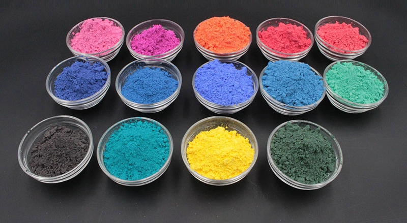 Heat Sensitive Dyes Thermochromic Pigment Powder for Fabric Paint Reversible Inorganic Pigment Thermo Color Change Pigment
