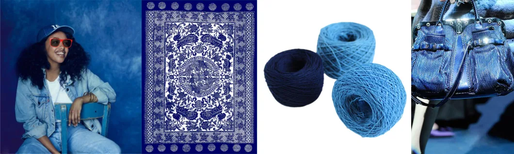 Indigo Blue/ Vat Dyes Blue 1 94% for Cotton Fabric Dyeing