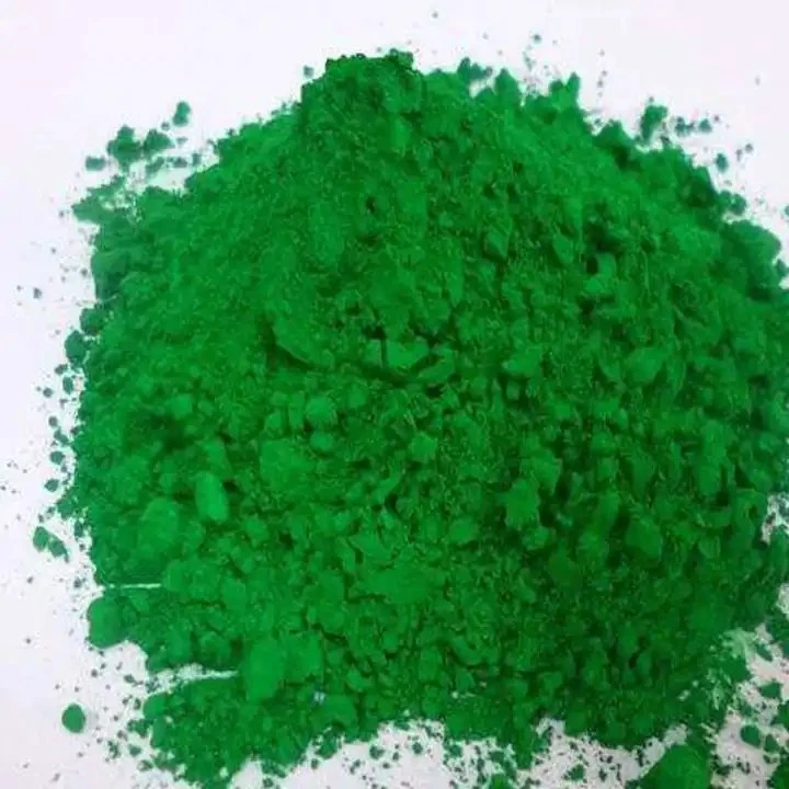High-End Technology Manufacturing Glass Iron Oxide Compound Ferric Pigments Green