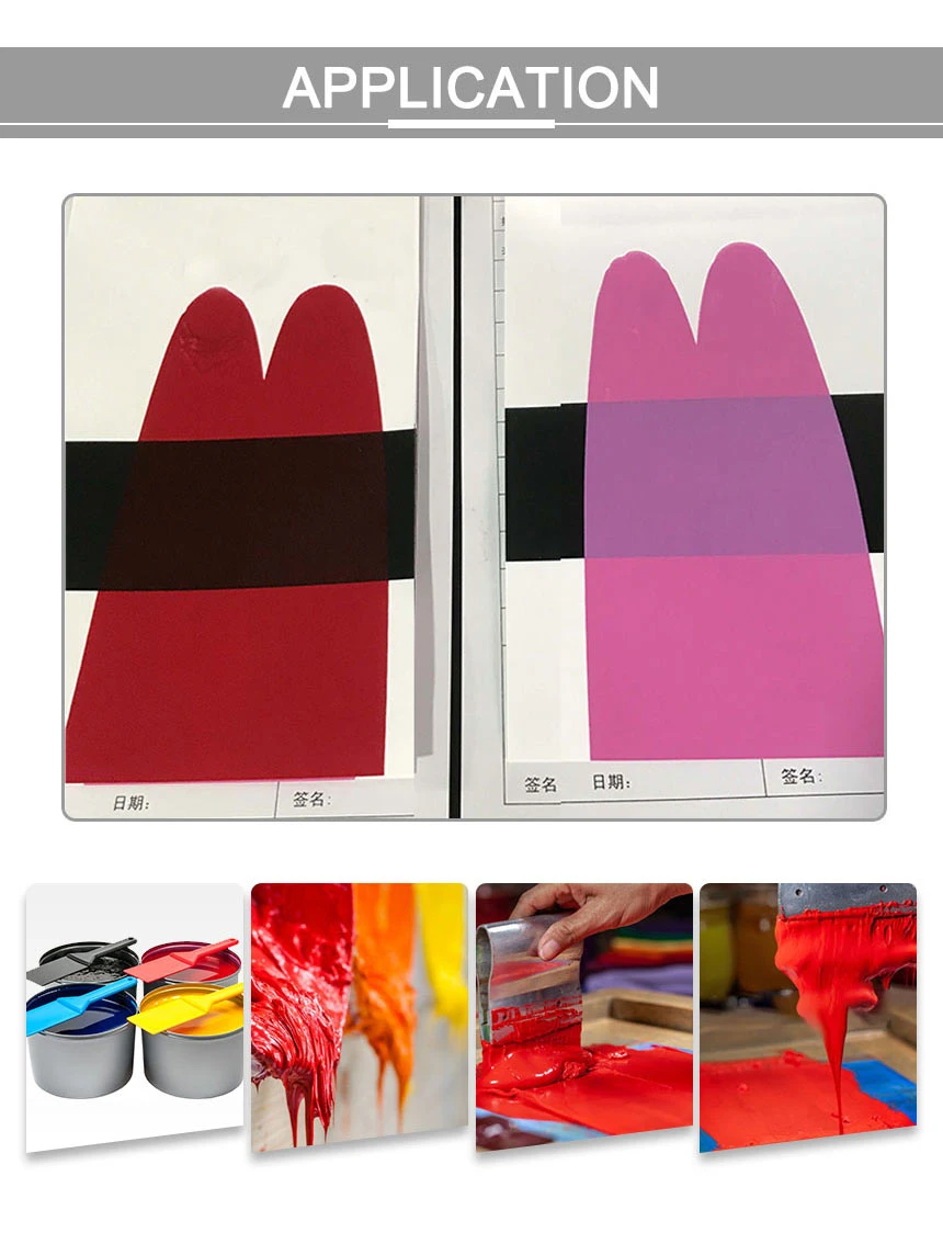 Organic Pigment Red 57: 1 Pr57: 1 for Solventbase Ink Plastic Industry
