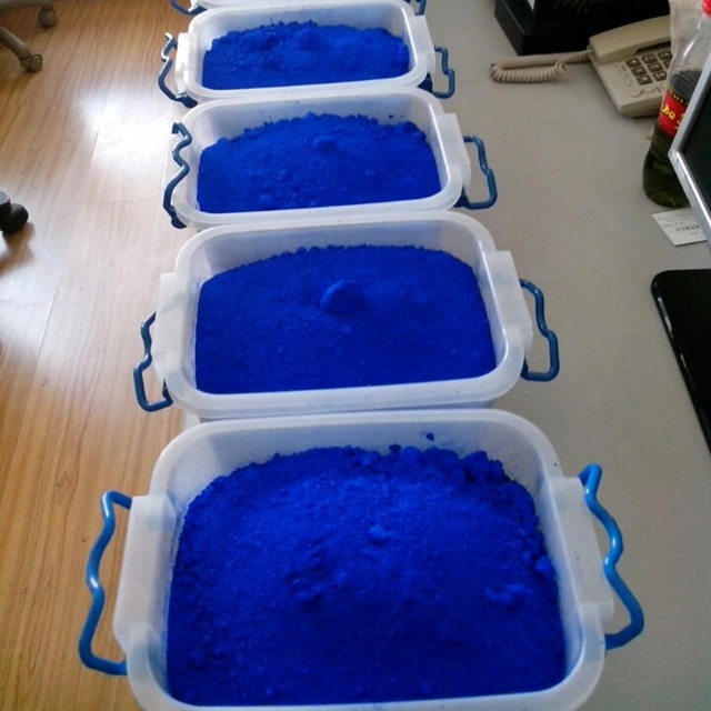 Organic Inorganic Ultramarine Blue Colored Powder in The Cosmetic Industry CAS No 57455-37-5