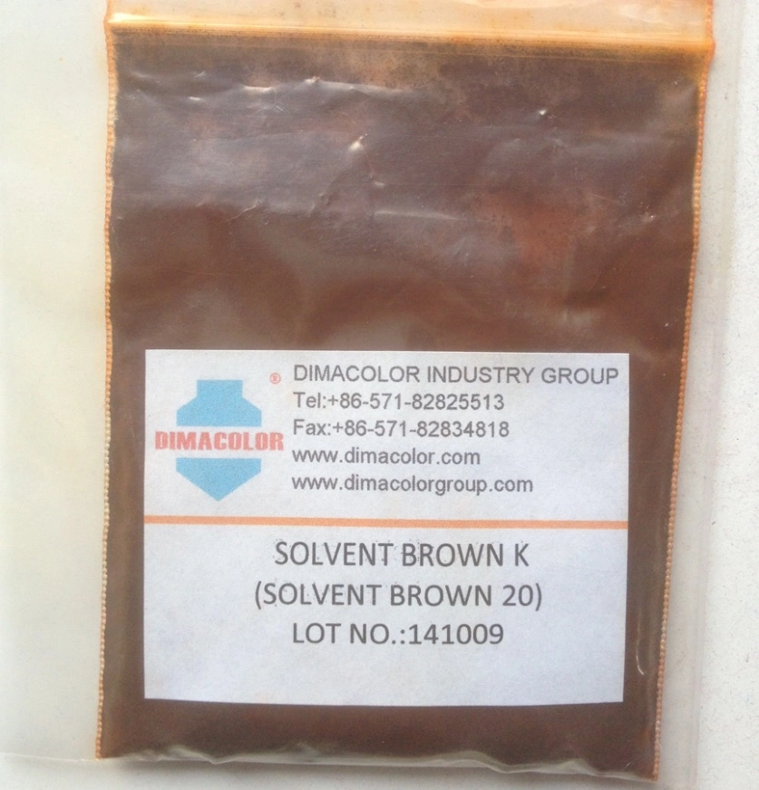Solvent Brown 20 (Solvent Brown K) Fat Oil Plastic Wax Dyes