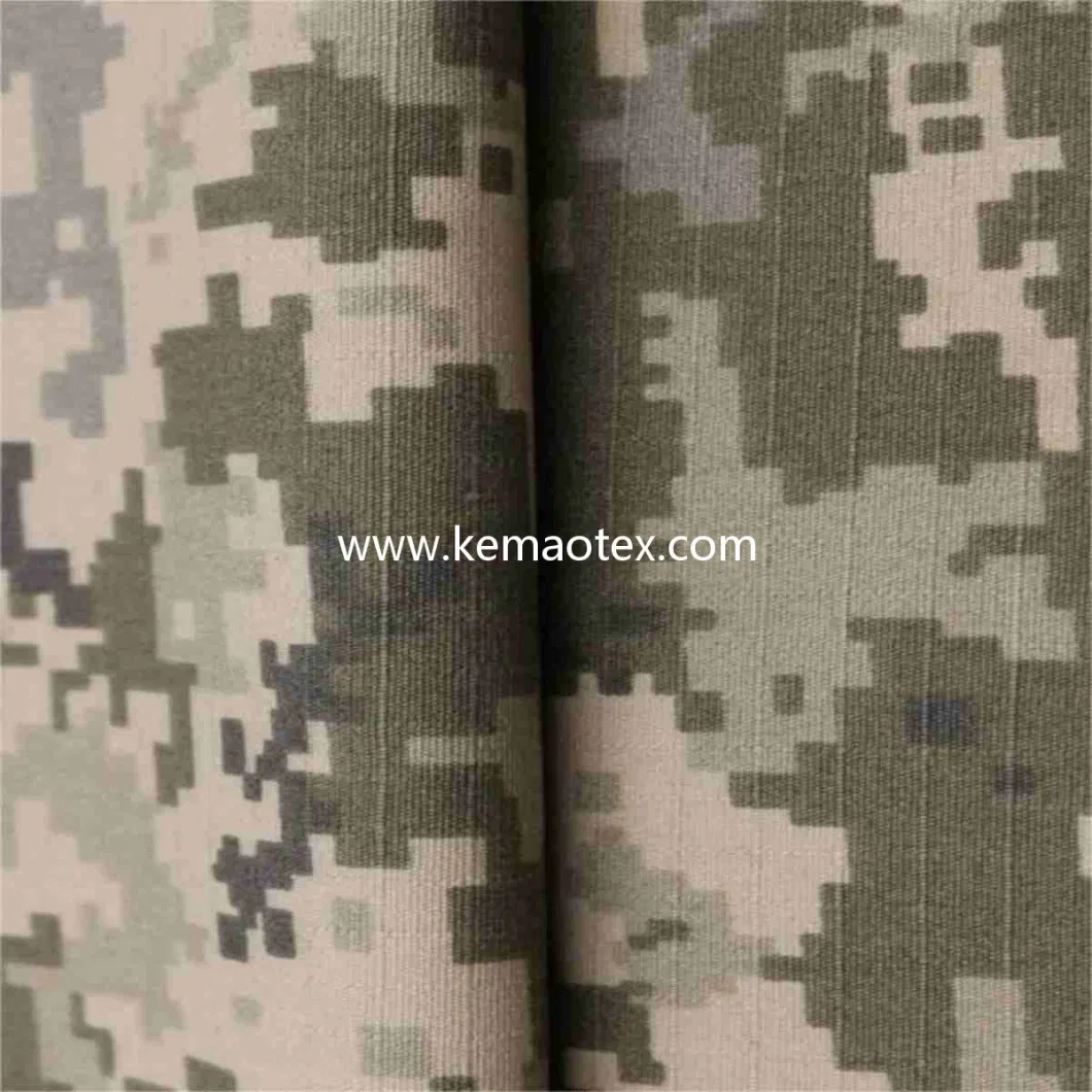 Military Style Digital Camouflage Fabric for Uniform