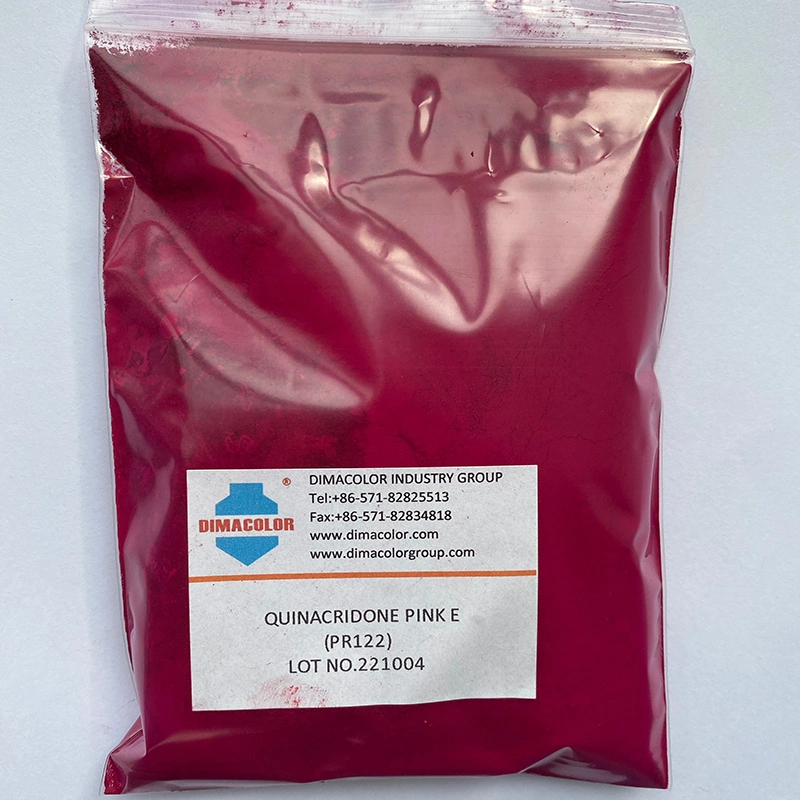 Organic Pigment Red 122 (Quinacridone PINK EB/E/E2B) for UV Ink Paint Powder Coating Plastic Textile Printing