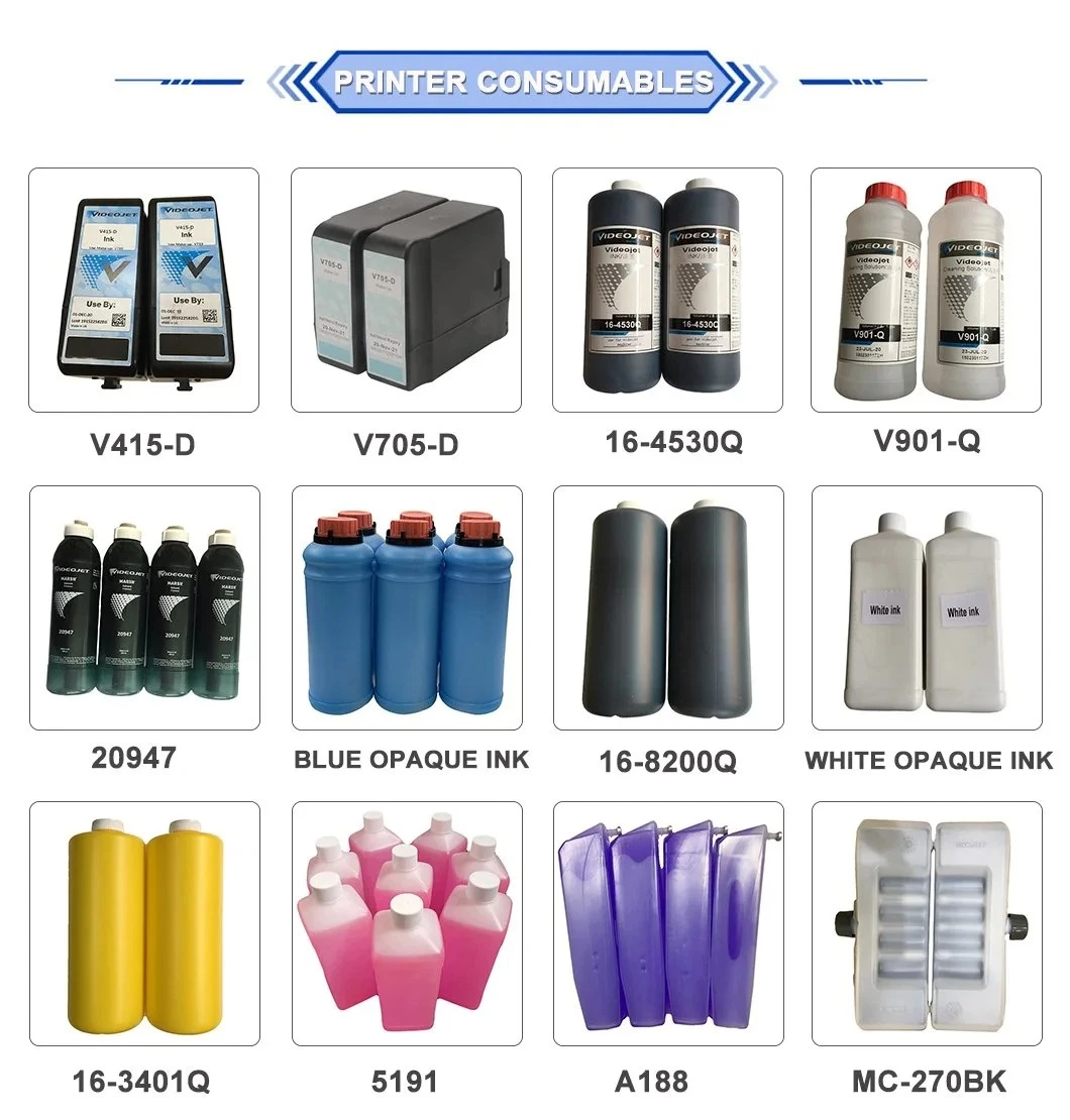 Solvent Compatible Linx 1512 500ml Green with SGS RoHS Certificate Cij Printing Ink Solvent