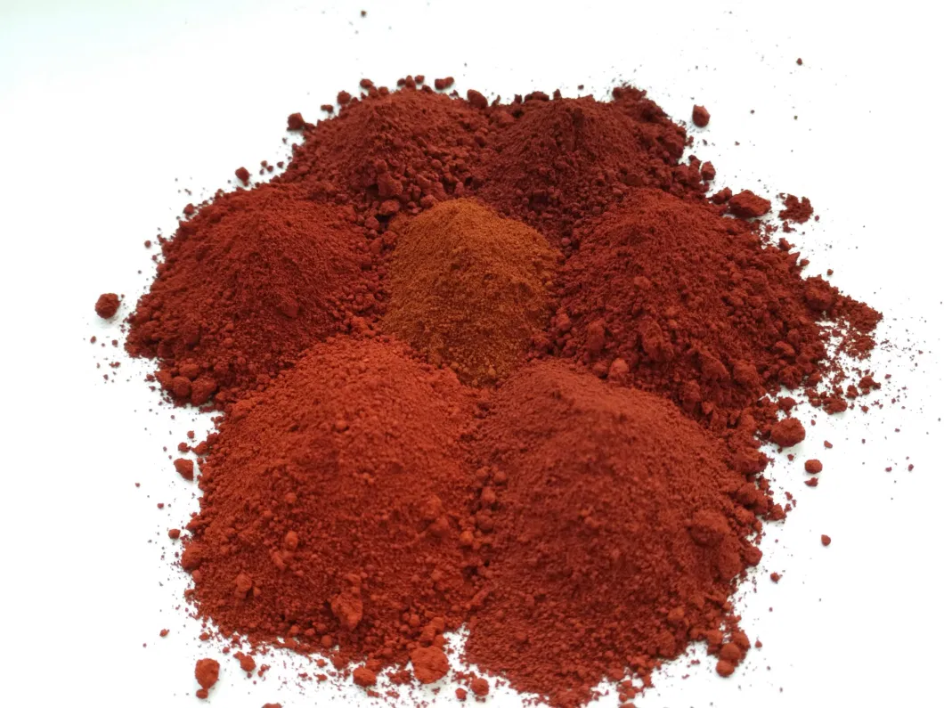 Factory Color Pigment 96% Iron Oxide Red 110/130/190 for Paint/Brick