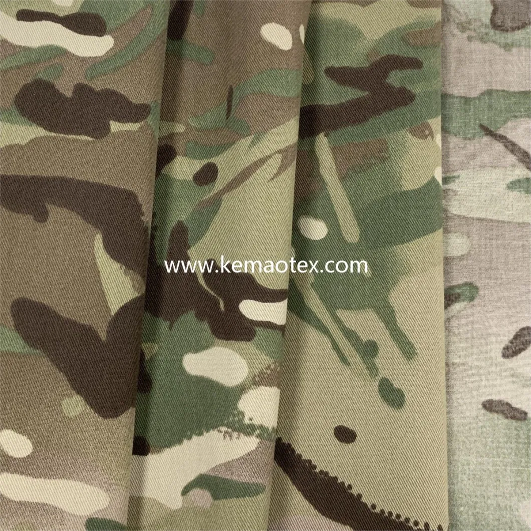 65% Polyester 35% Cotton Blend Woven Army Style Print Camouflage Military Style Uniform Fabric