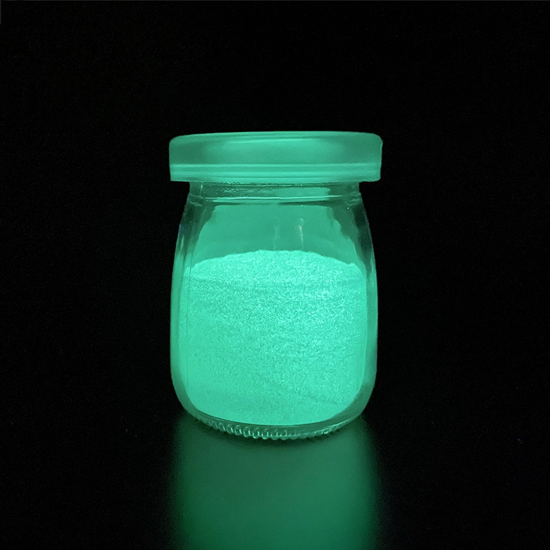 High Brightness Yellow Green Glow in The Dark Luminous Paint Pigment, Glow Paint Pigment Powder