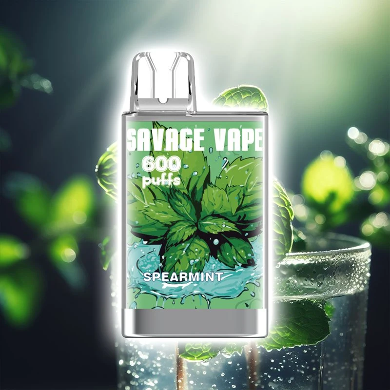 Fast Delivery Factory Price Newest Savage Crystal 600 Disposable Vape 600 Puff 2ml E-Liquid Prefilled 0% 2% 3% 5% Nicotine with Battery Wholesale I Vape