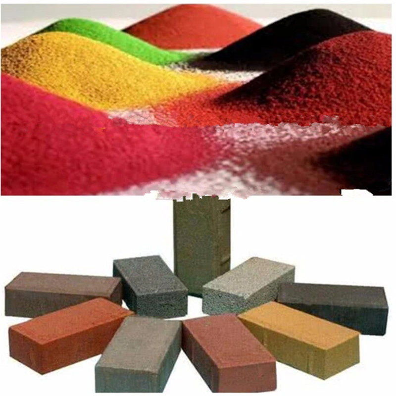 Inorganic Pigment Powder Iron Oxide Red/Black/Yellow/Blue/Green 45um