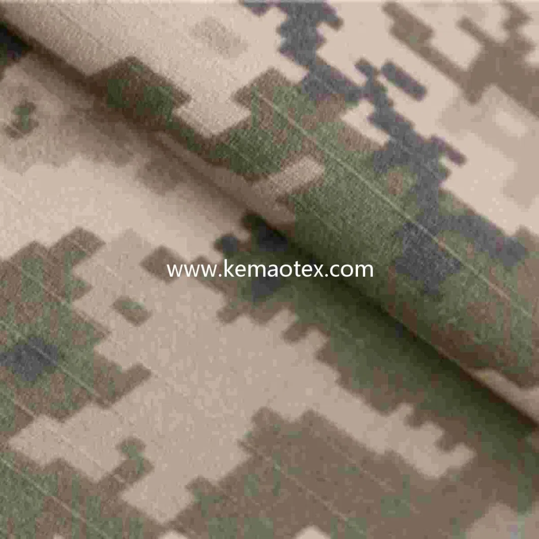 Military Style Digital Camouflage Fabric for Uniform