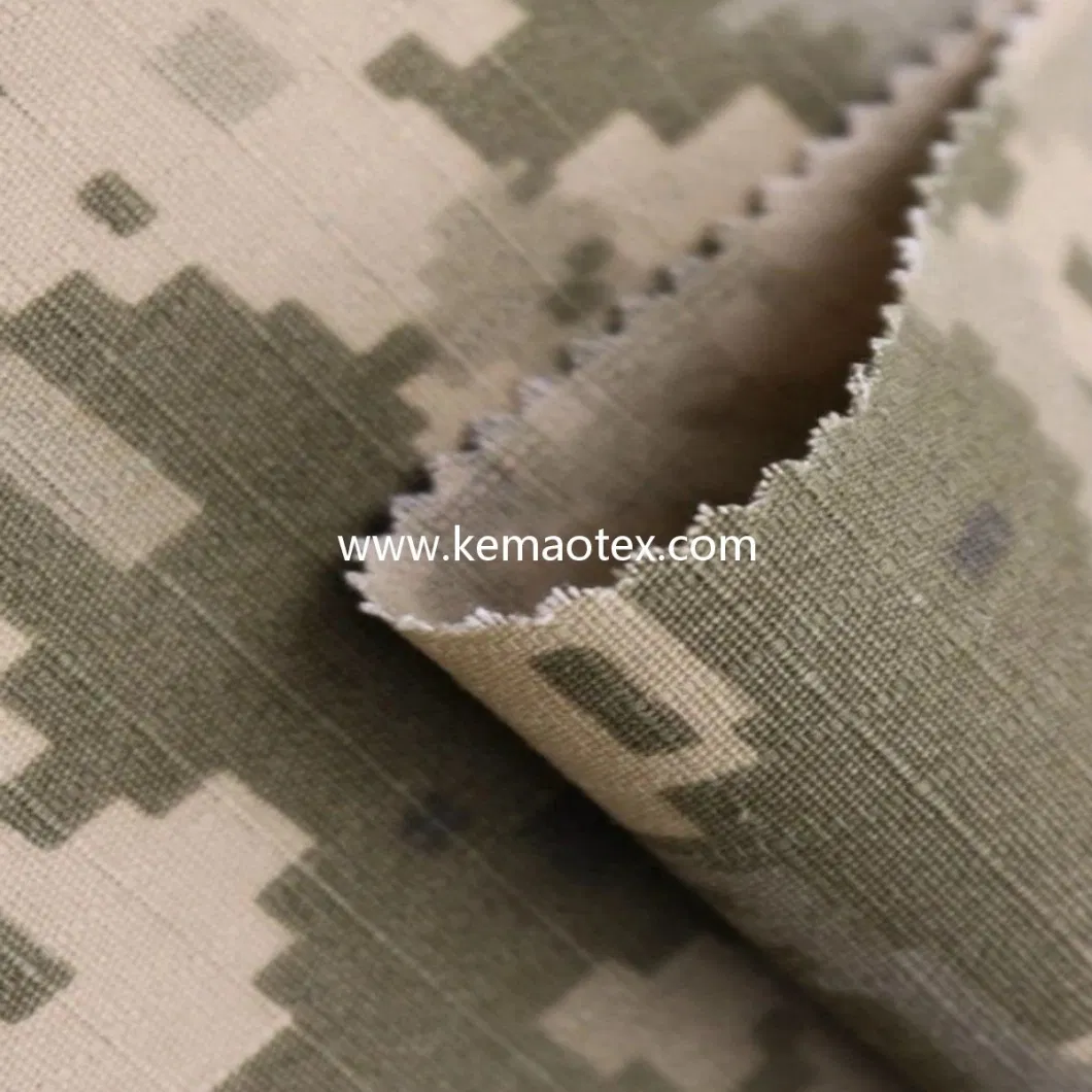 Military Style Digital Camouflage Fabric for Uniform