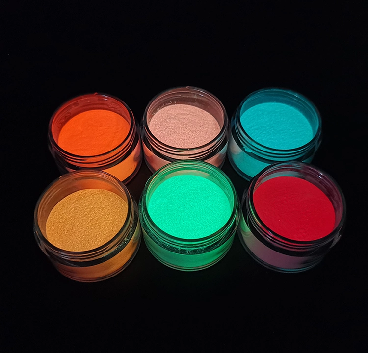 High Brightness Yellow Green Glow in The Dark Luminous Paint Pigment, Glow Paint Pigment Powder