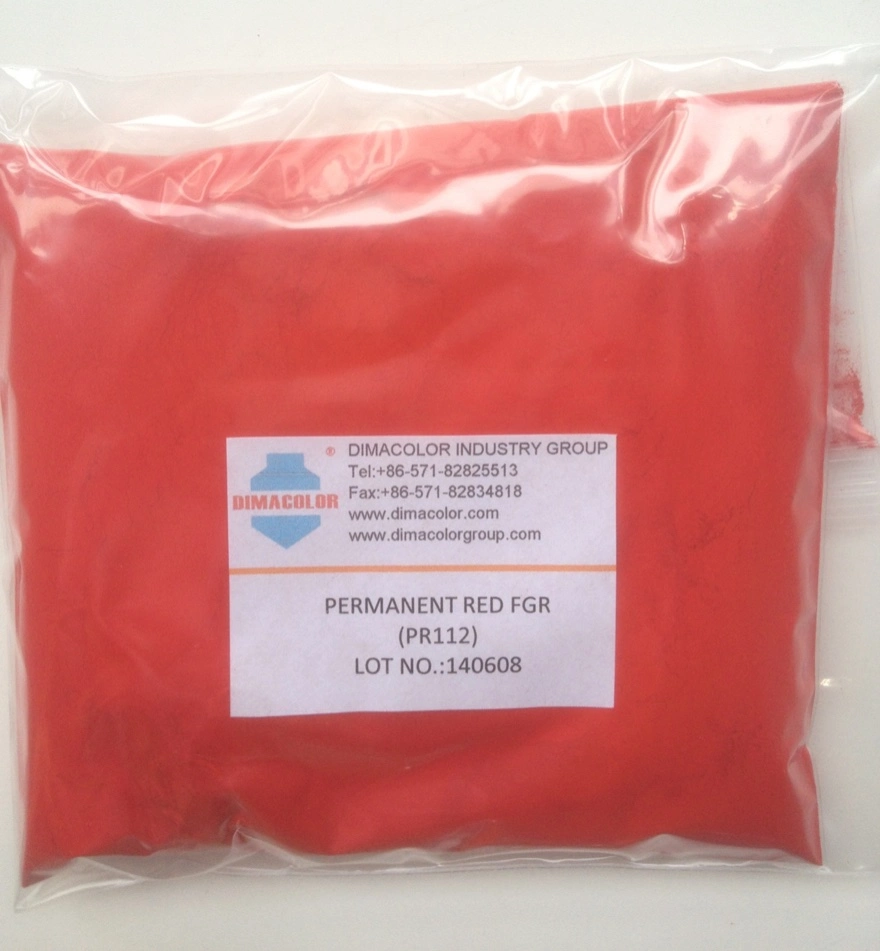 Pigment Red 112 for Paint Ink Textile Plastic (PERMANENT RED FGR)