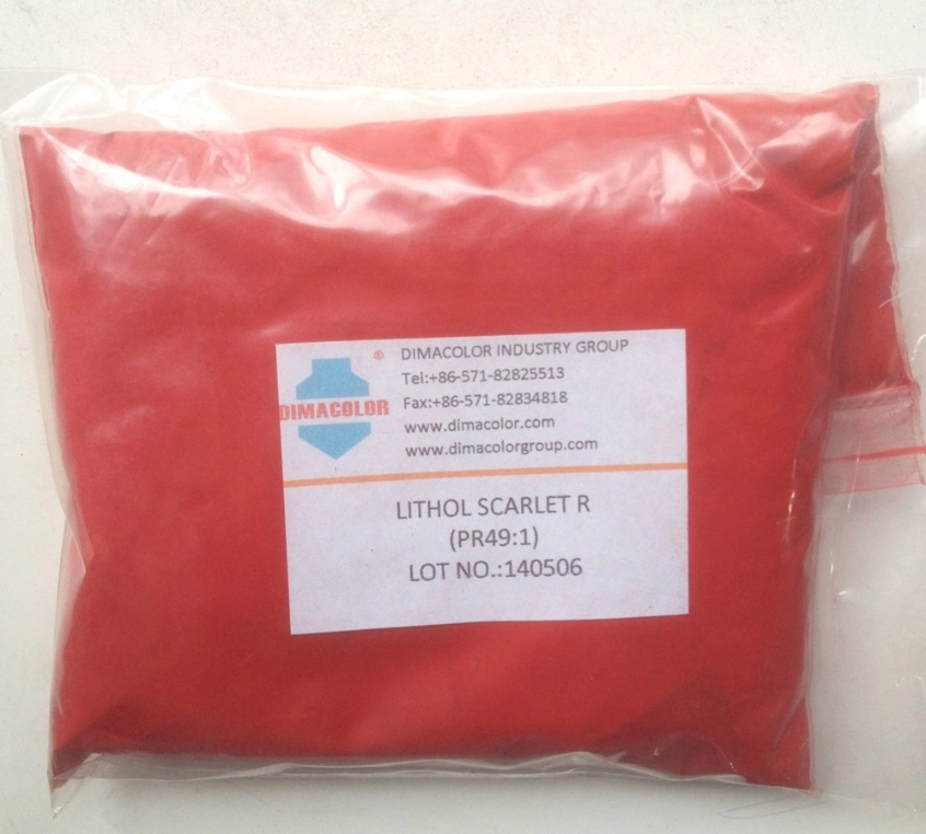 Pigment Lithol Scarlet R Pigment Red 49: 1 for Ink Paint Coating