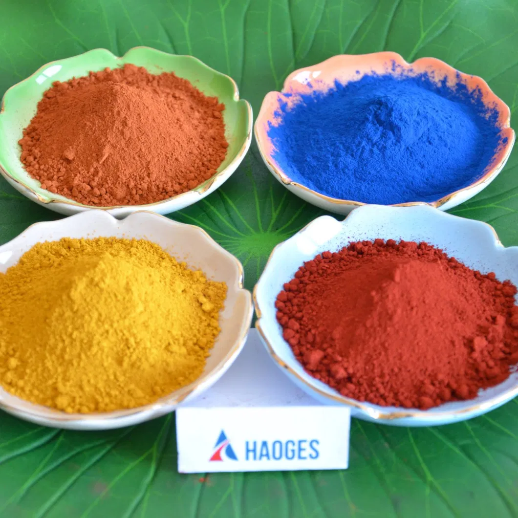 Iron Oxide Pigment Used for Fade-Resistant Dye for Plastics