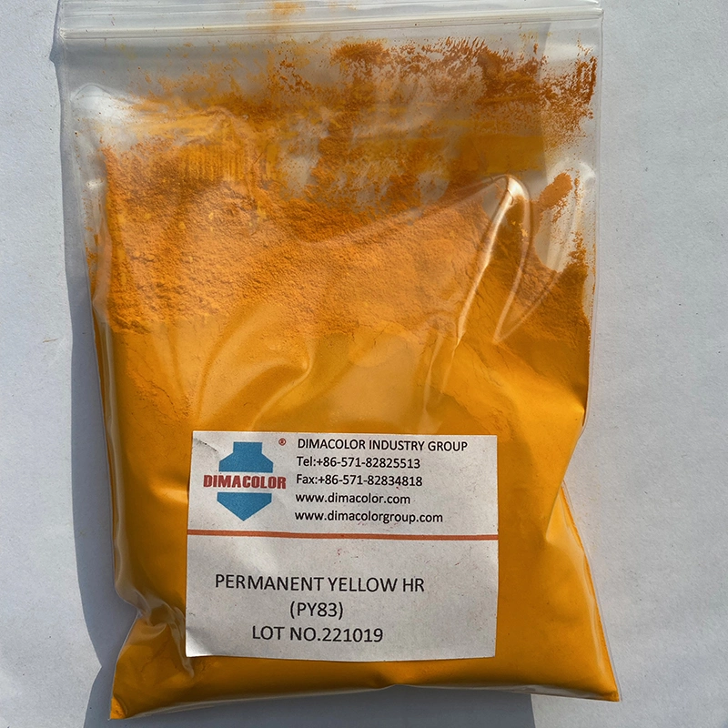 Coating Paint Plastic General Use Pigment Permanent Yellow Hr 83