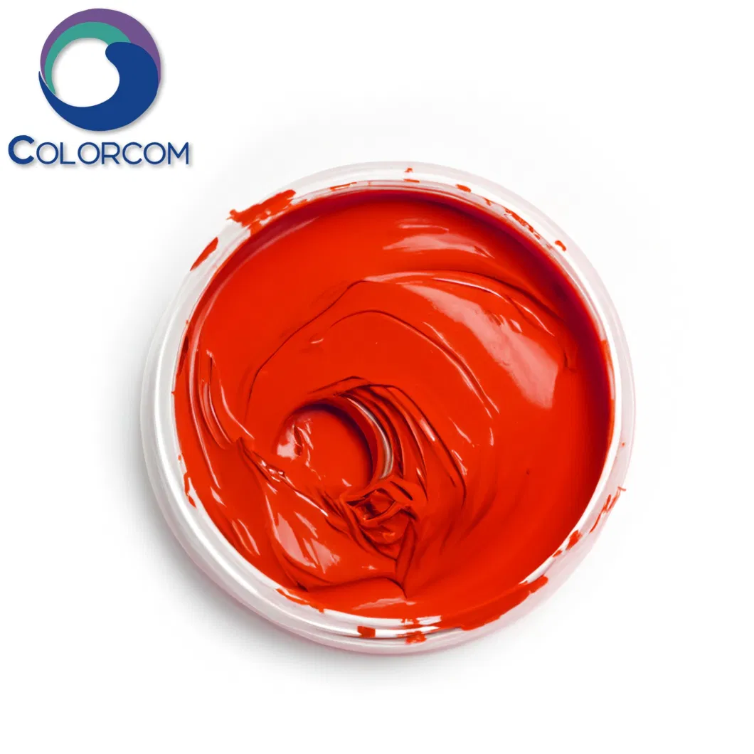 Pigment Paste Scarlet a 6418 Waterborne High Fast Color Paste Liquid Pigment Red 112
