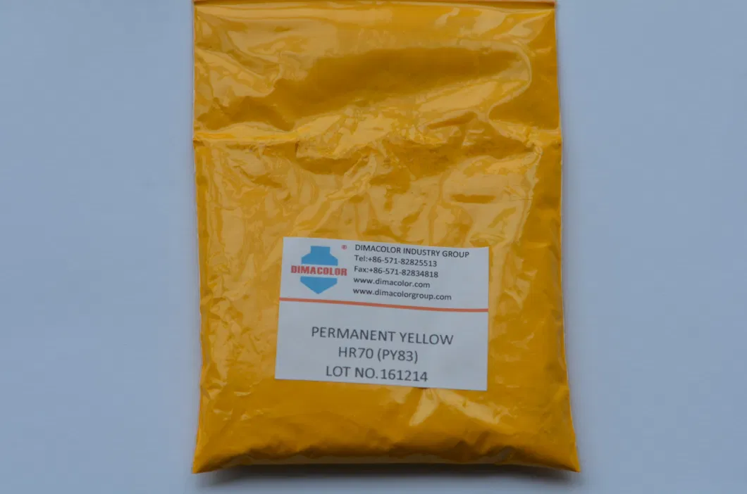 Opaque Paint Coating Pigment Permanent Yellow 83 Hr 70